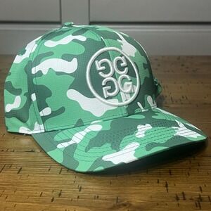 G/Fore Limited Edition Zyn Rewards Spearmint Green White Camo Snapback Golf Hat